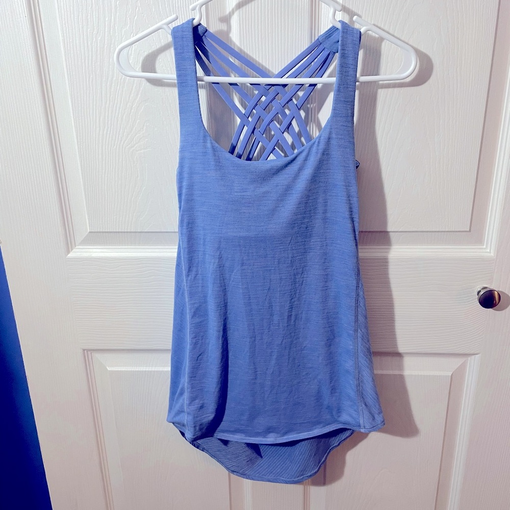 Lululemon Blue Purple Tank Top Size 6